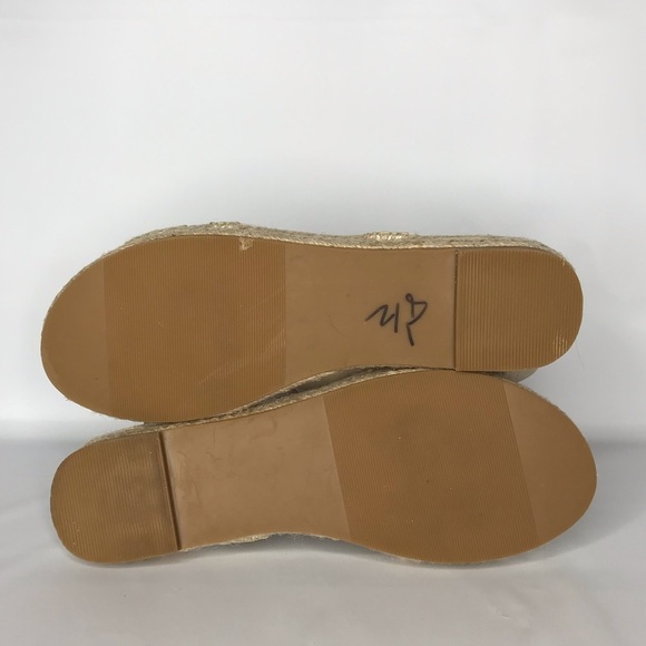 JustFab Laston Espadrille Flat Women's 8 Boho Strap Ankle Sandal - Picture 14 of 16